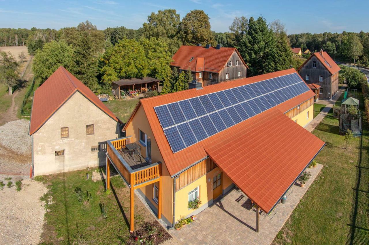 Ferienhof Olbasee Kleinsaubernitz Exterior photo